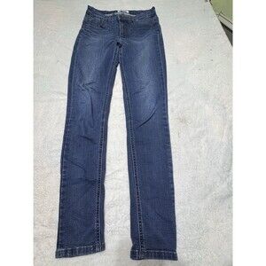 BKE Buckle Jeans Women 26 Blue Parker Universal Fit High Rise Ankle Skinny Denim